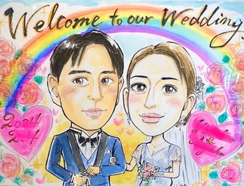 似顔絵とオリジナルアートのお店オルガティオギャラリー